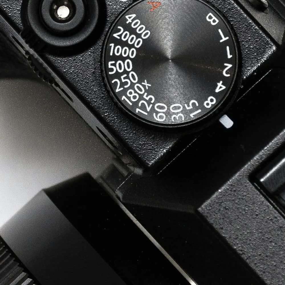 Frame camera with 24–70 mm lens, detail